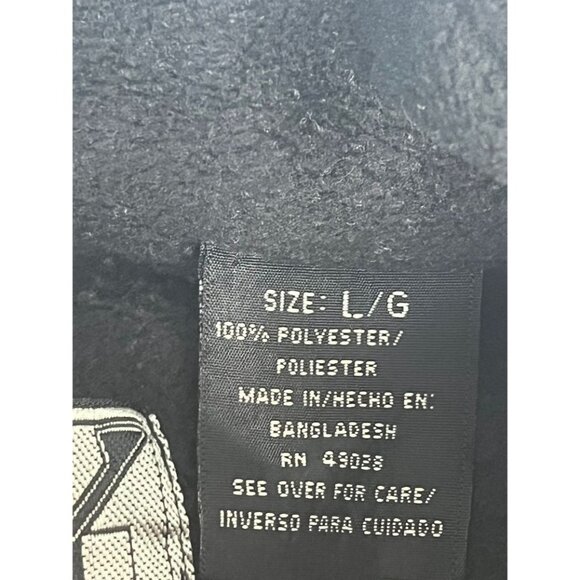 XX Stat Half Zip Sweatshirt Men's L Black High Neck Pullover Long Sleeve Running - Picture 2 of 5